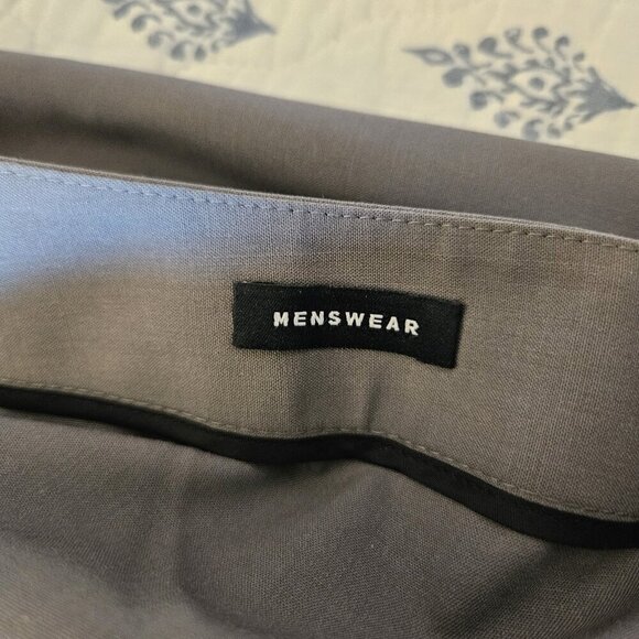 Lafayette 148 NY Gray Wool Career Trousers Size 6—Tailored, Modern, Elevated - Picture 10 of 11